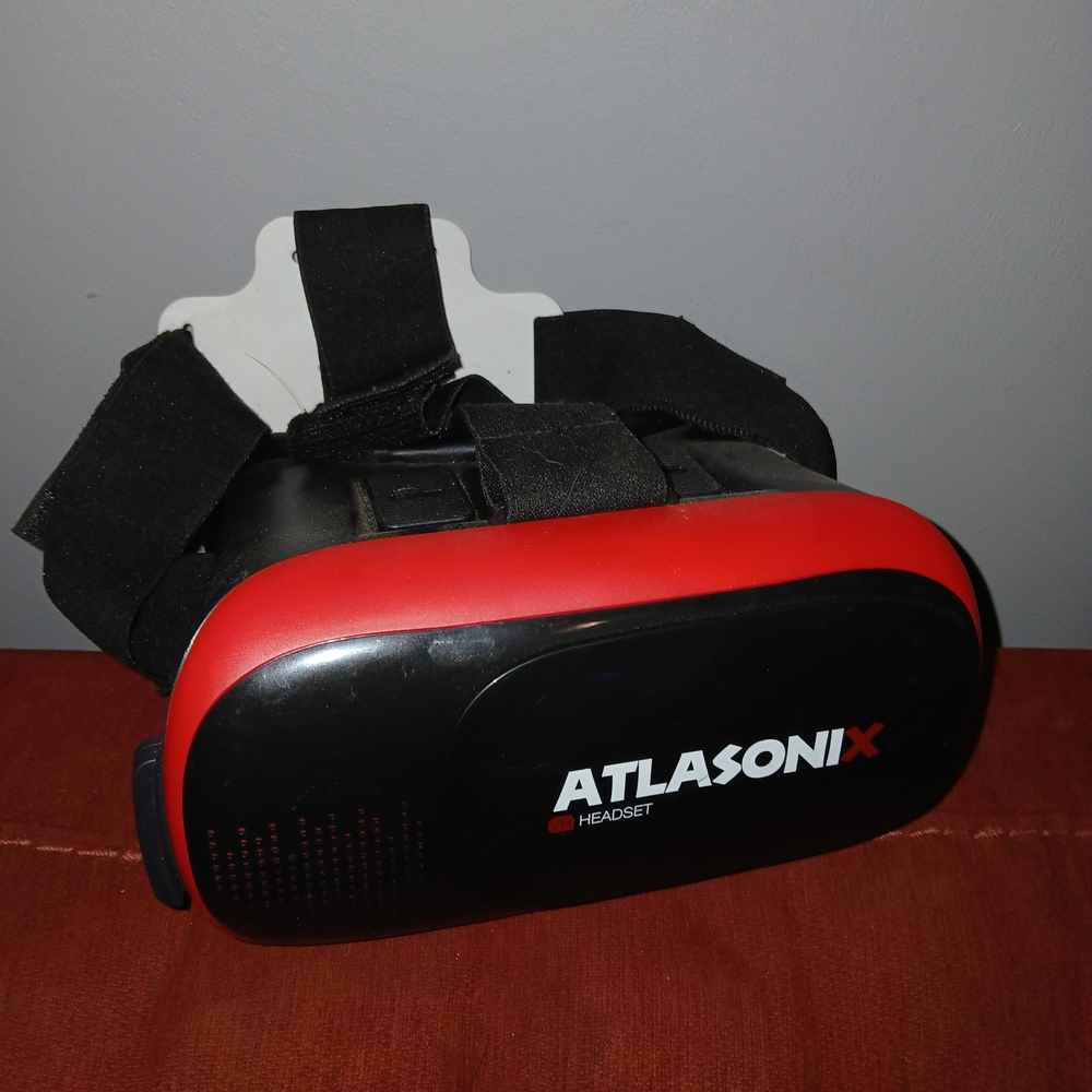 Red and Black Standalone VR Headset